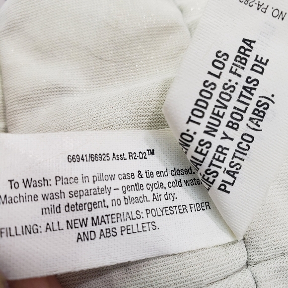 Kenner Star Wars Buddies R2-D2 6 Inch Beanbag Plush Stuffed Toy 1997 Flawed - Picture 8 of 10